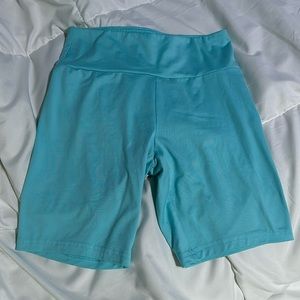 blue wild fable biker shorts